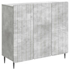 Sideboard Concrete Grey 89 x 34.5 x 82 cm Engineered Wood