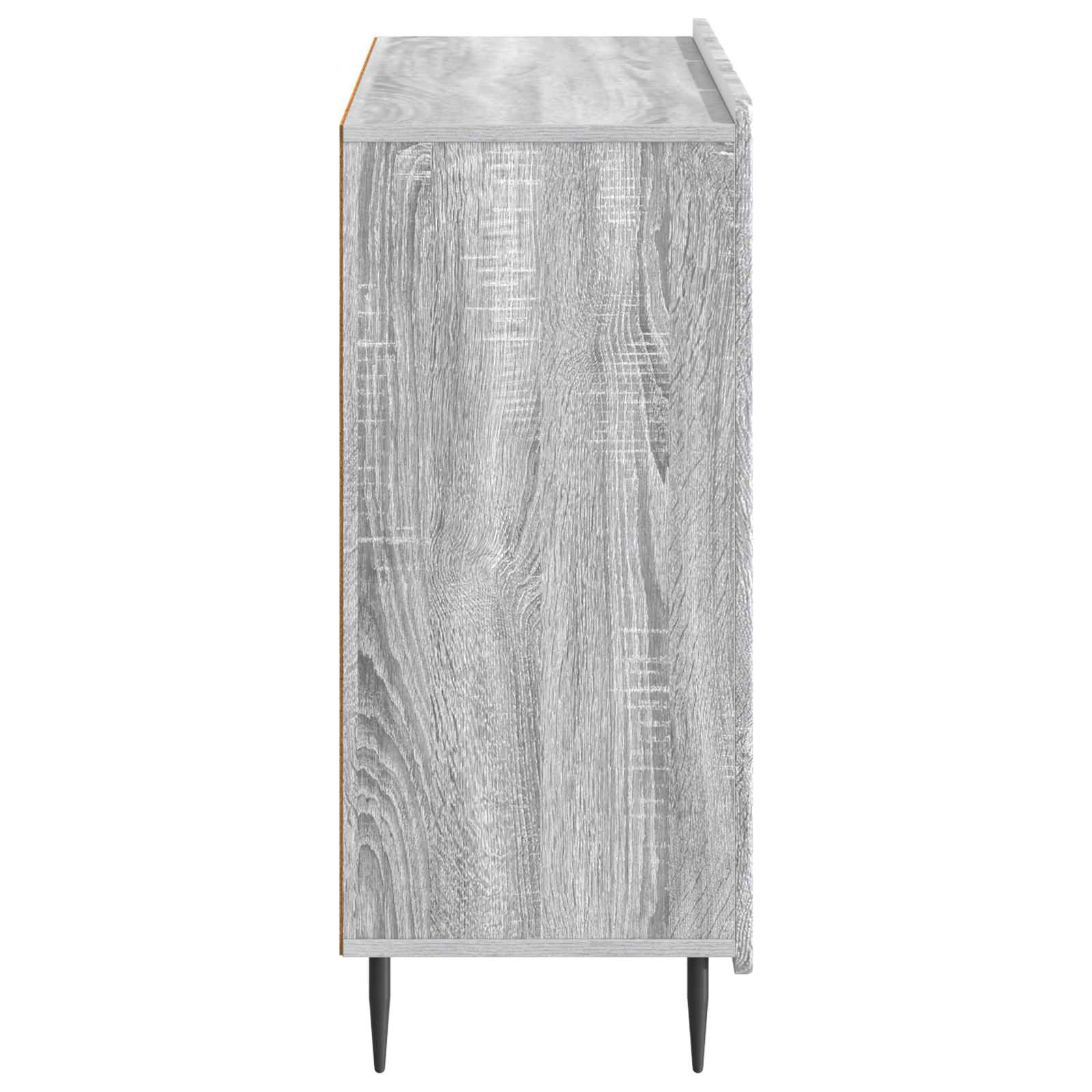 Dressoir Grijs sonoma 89 x 34,5 x 82 cm Bewerkt hout