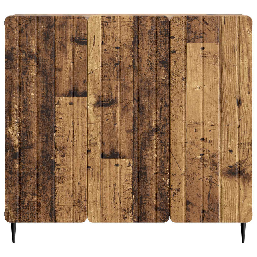 Dressoir Oud hout 89 x 34,5 x 82 cm Bewerkt hout
