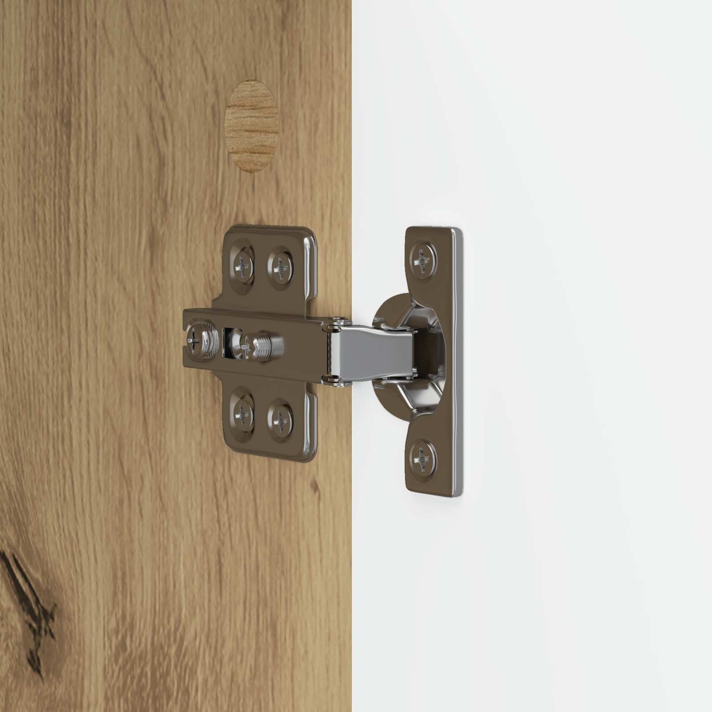 Dressoir Artisanaal eiken 89 x 34,5 x 82 cm Bewerkt hout
