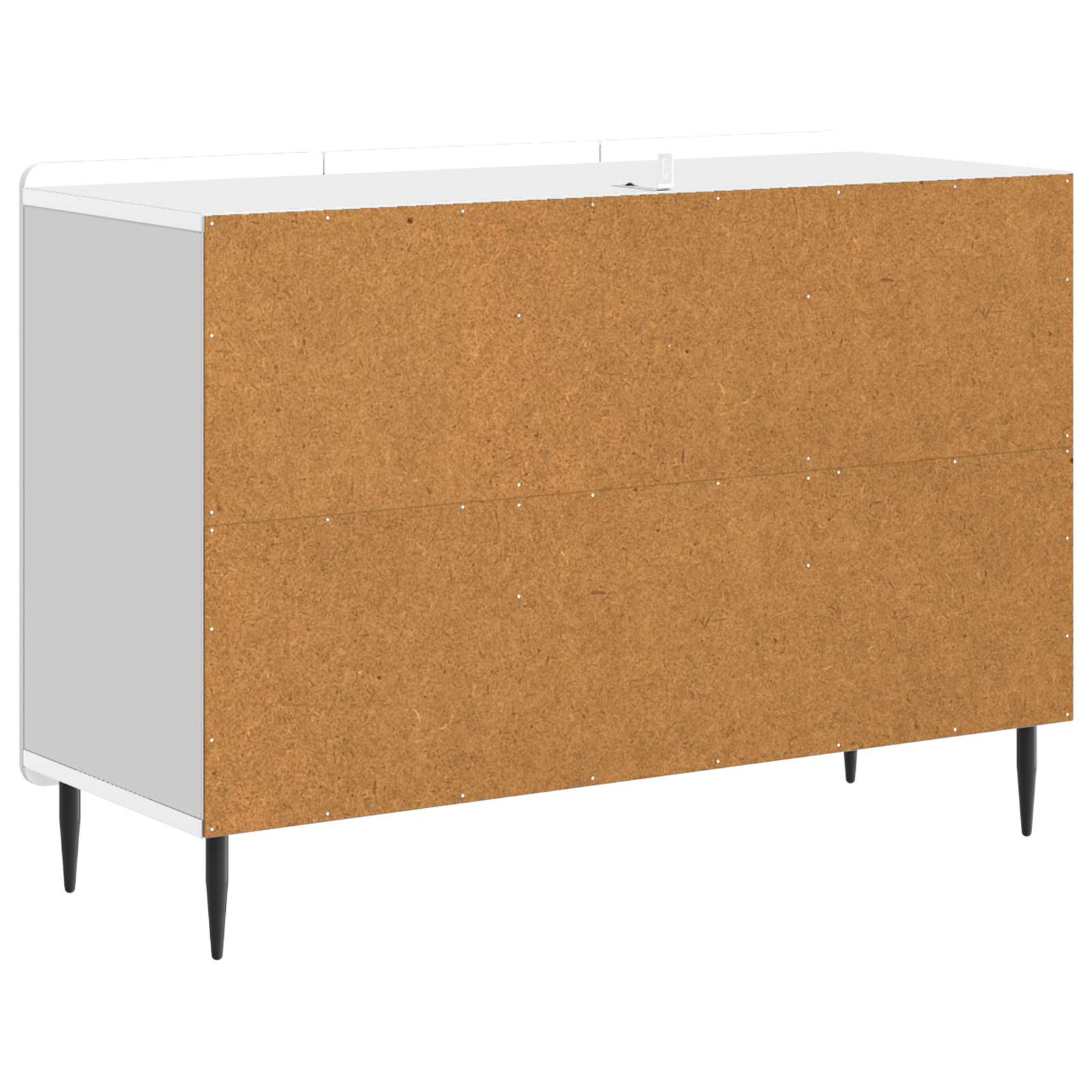 Dressoir met lade Wit 89 x 34,5 x 62 cm Bewerkt hout