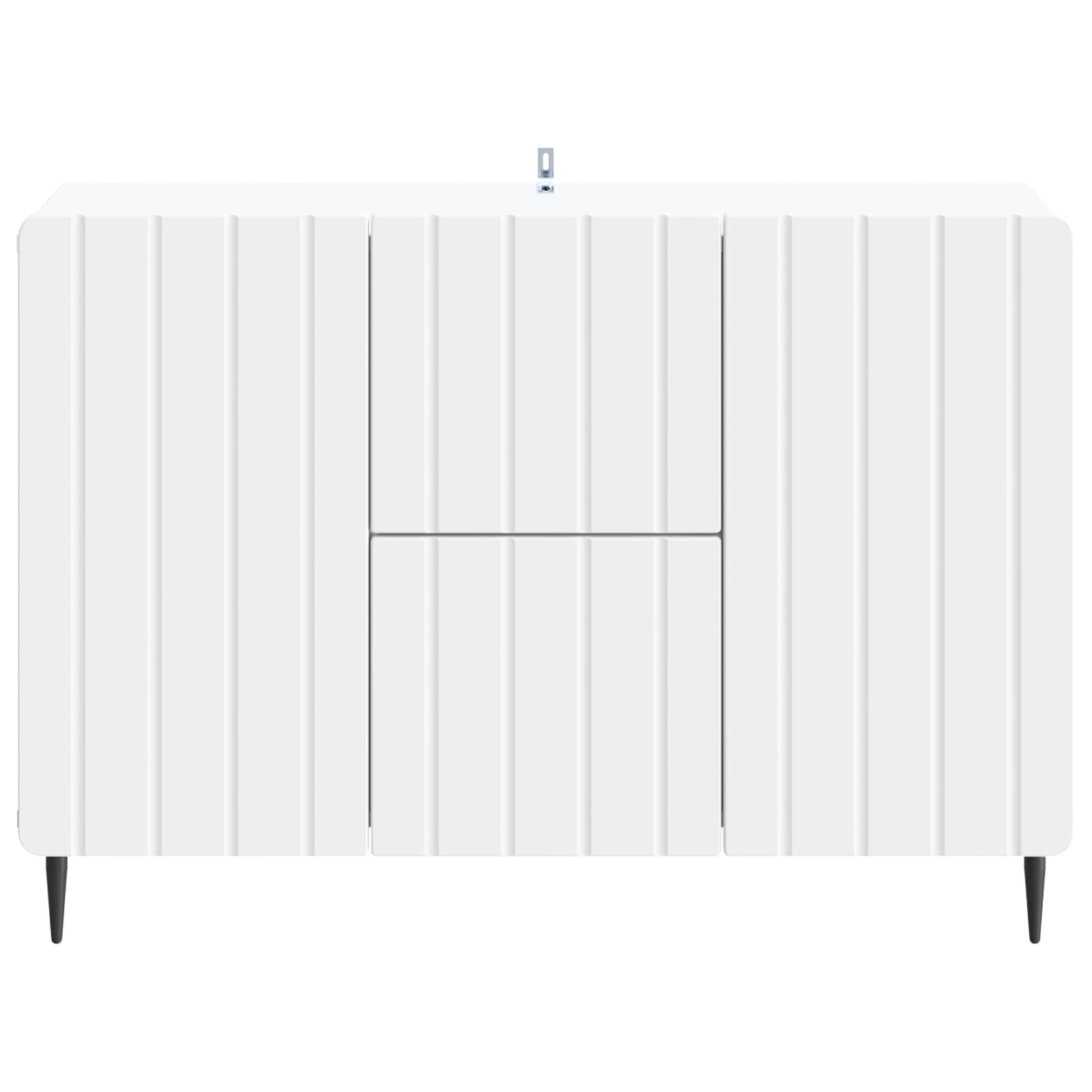 Dressoir met lade Wit 89 x 34,5 x 62 cm Bewerkt hout