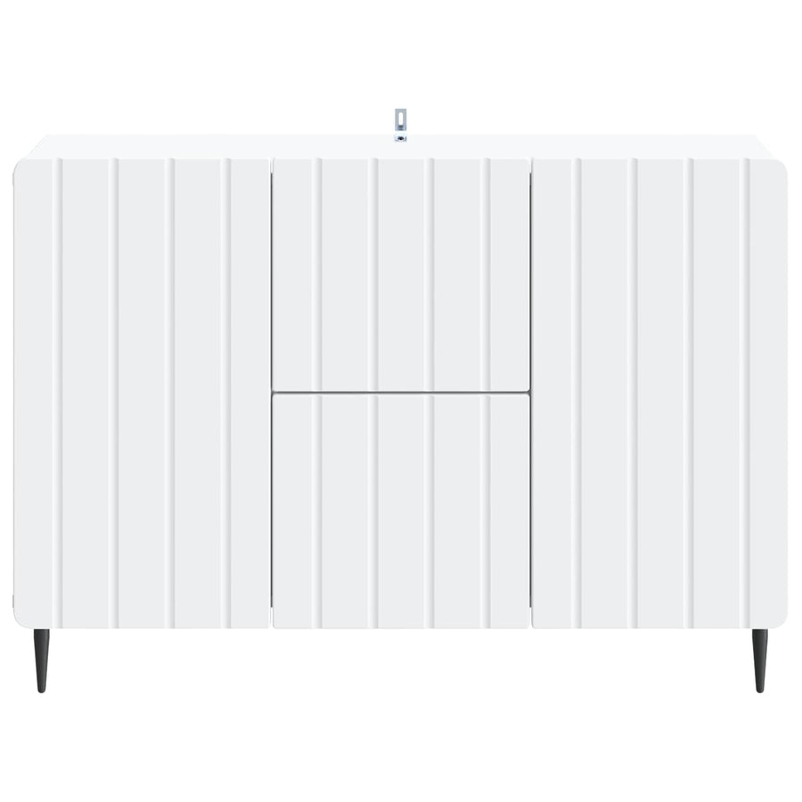 Dressoir met lade Wit 89 x 34,5 x 62 cm Bewerkt hout
