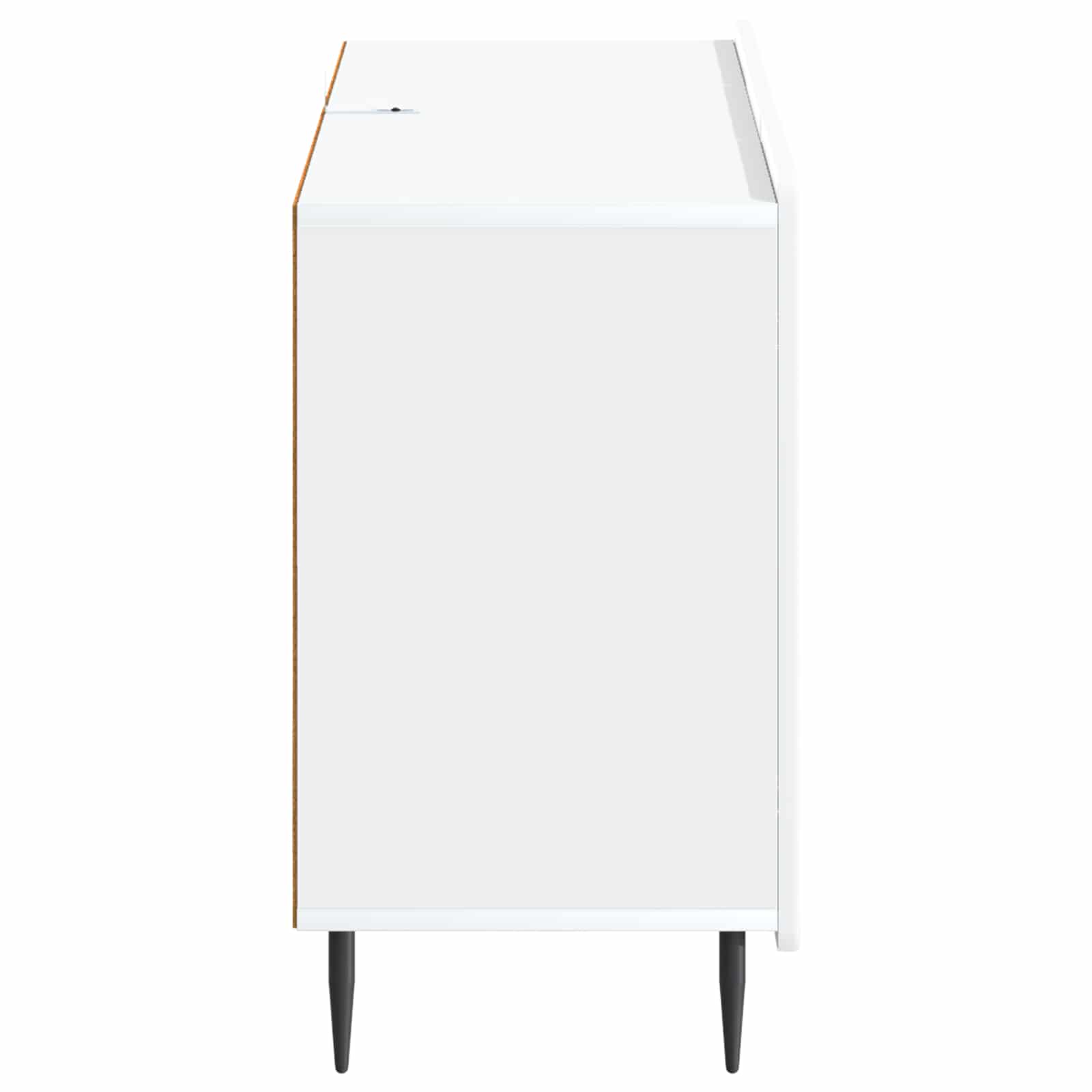 Dressoir met lade Wit 89 x 34,5 x 62 cm Bewerkt hout
