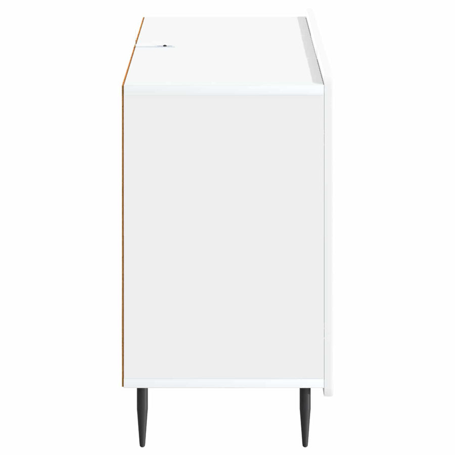 Dressoir met lade Wit 89 x 34,5 x 62 cm Bewerkt hout