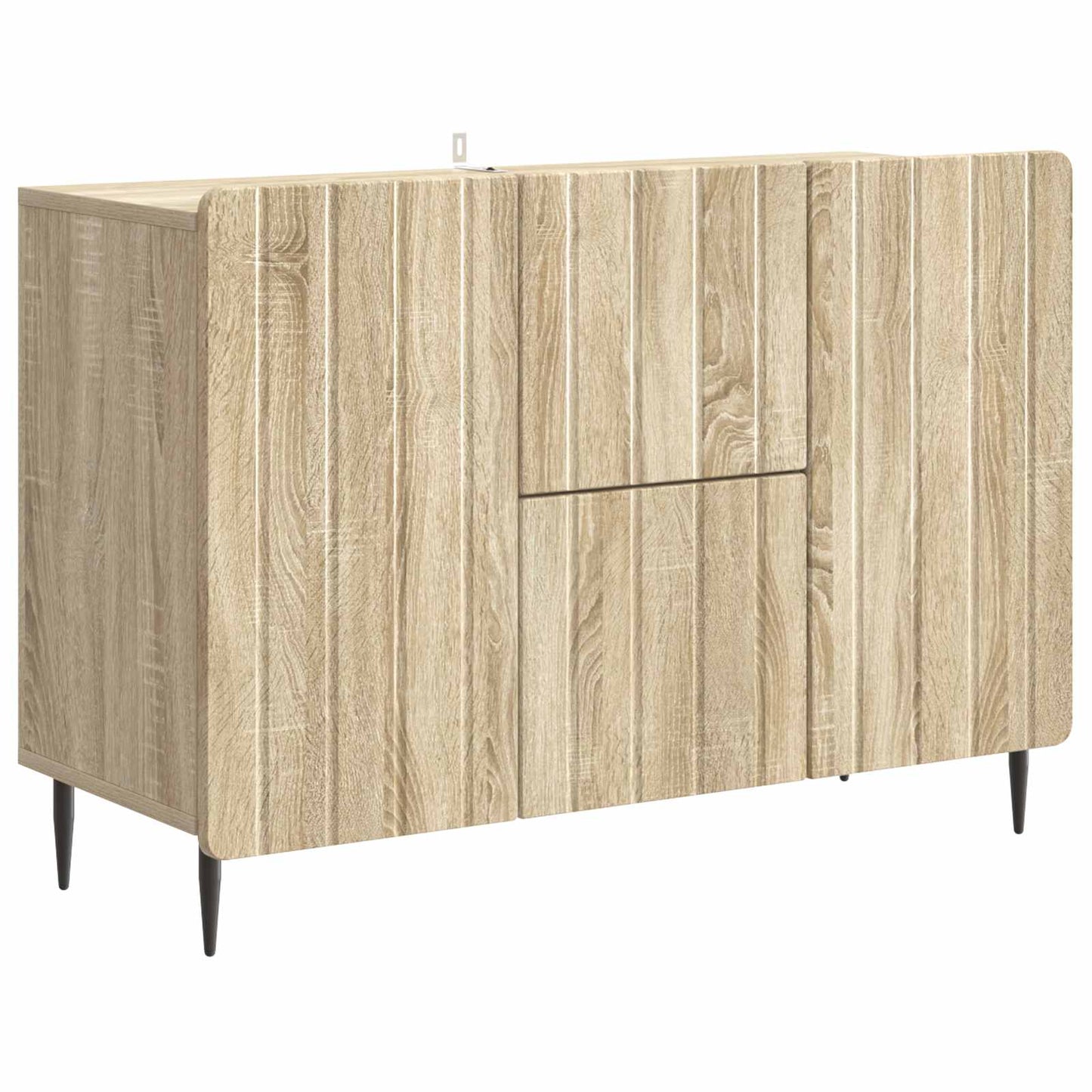 Dressoir met lade Sonoma Eiken 89 x 34,5 x 62 cm Bewerkt hout