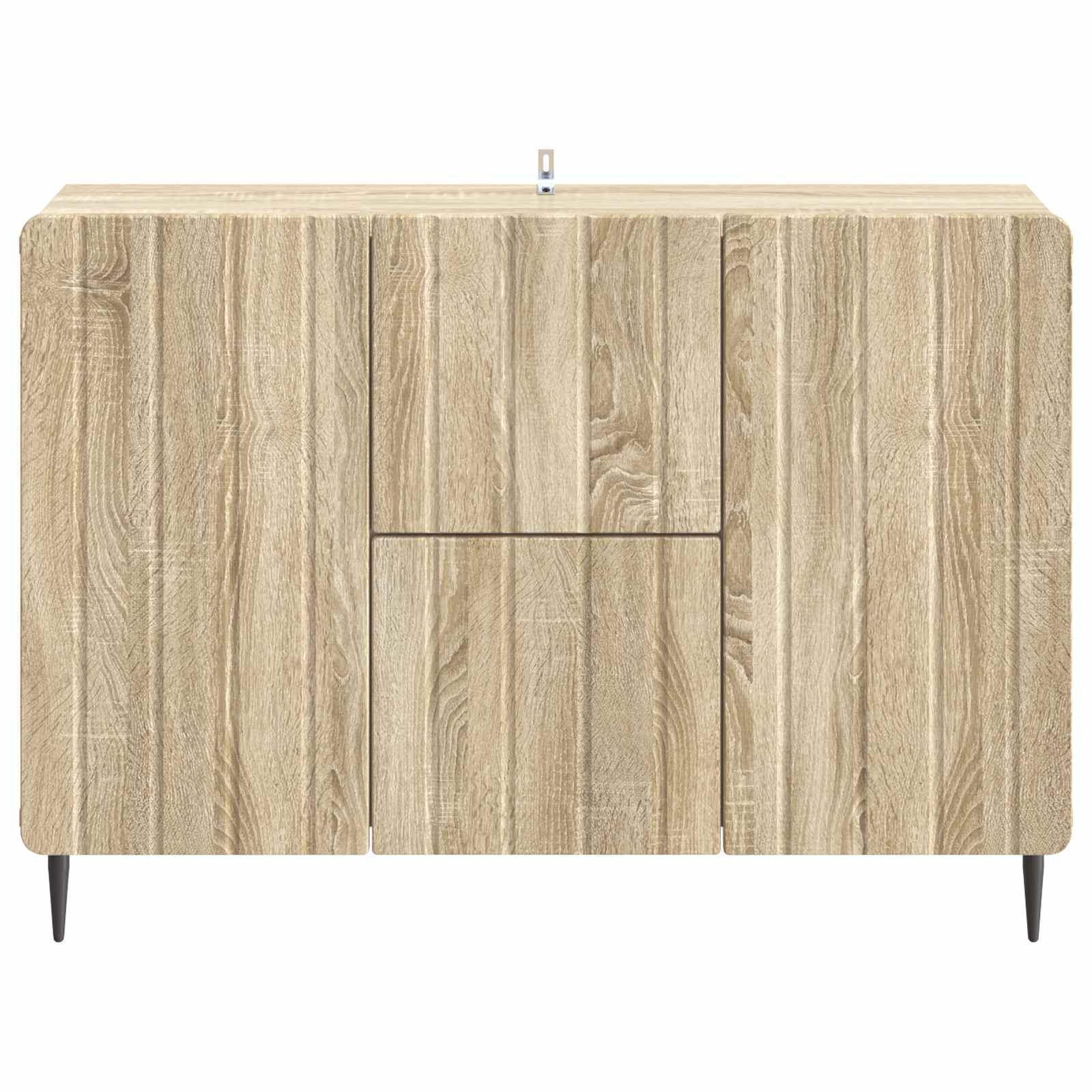 Dressoir met lade Sonoma Eiken 89 x 34,5 x 62 cm Bewerkt hout