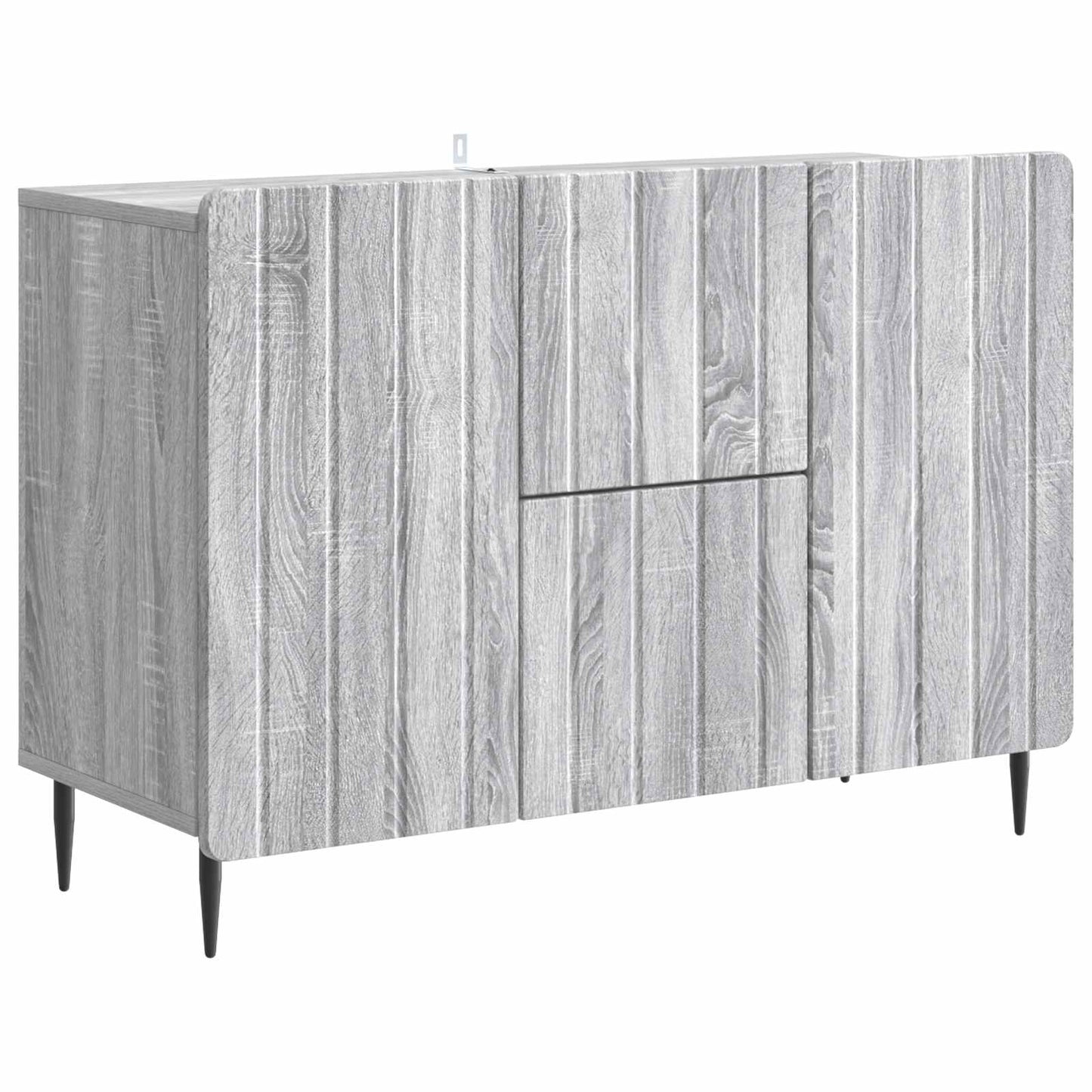 Dressoir met lade Grijs sonoma 89 x 34,5 x 62 cm Bewerkt hout