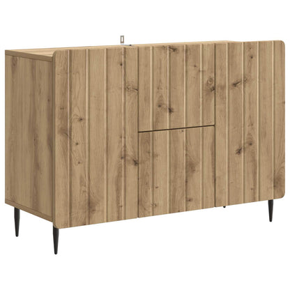 Dressoir Artisanaal eiken 89 x 34,5 x 62 cm Bewerkt hout