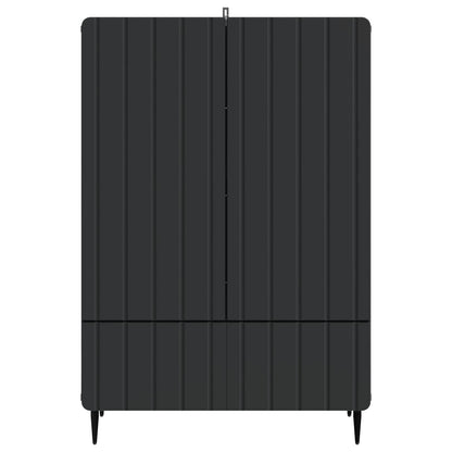 Dressoir met lade Zwart 66 x 34,5 x 97 cm Bewerkt hout