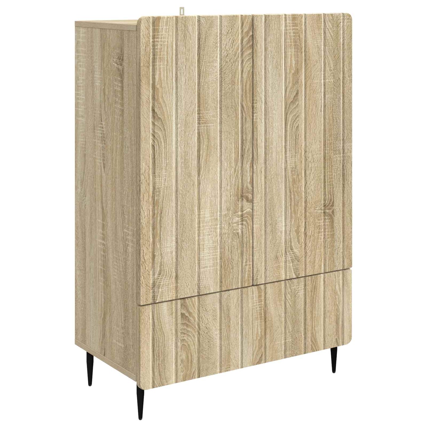 Dressoir met lade Sonoma Eiken 66 x 34,5 x 97 cm Bewerkt hout
