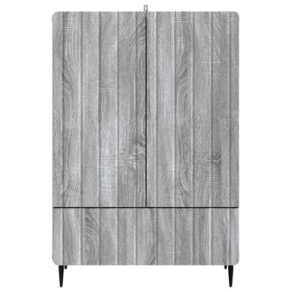 Dressoir met lade Grijs sonoma 66 x 34,5 x 97 cm Bewerkt hout