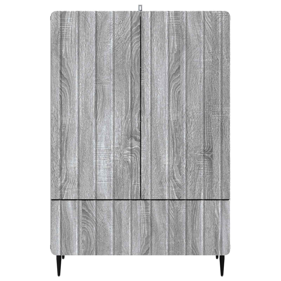 Dressoir met lade Grijs sonoma 66 x 34,5 x 97 cm Bewerkt hout