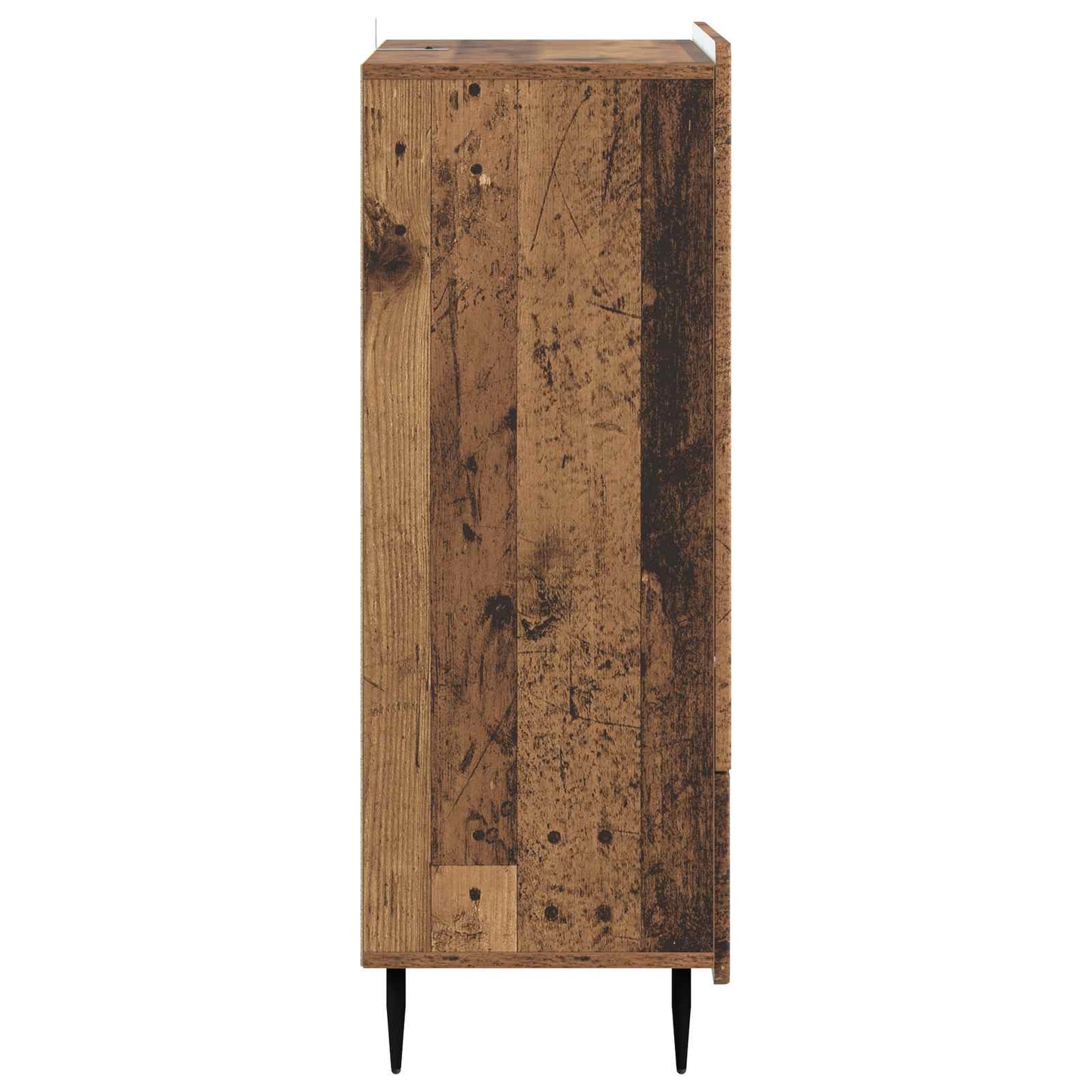 Dressoir met lade Oud hout 66 x 34,5 x 97 cm Bewerkt hout