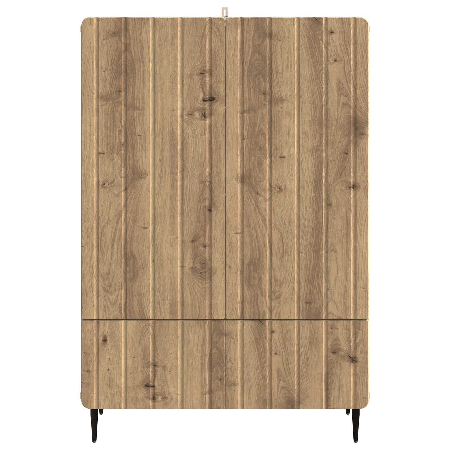 Dressoir Artisanaal eiken 66 x 34,5 x 97 cm Bewerkt hout
