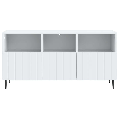 TV-kast met lade Wit 102 x 34,5 x 50 cm Bewerkt hout