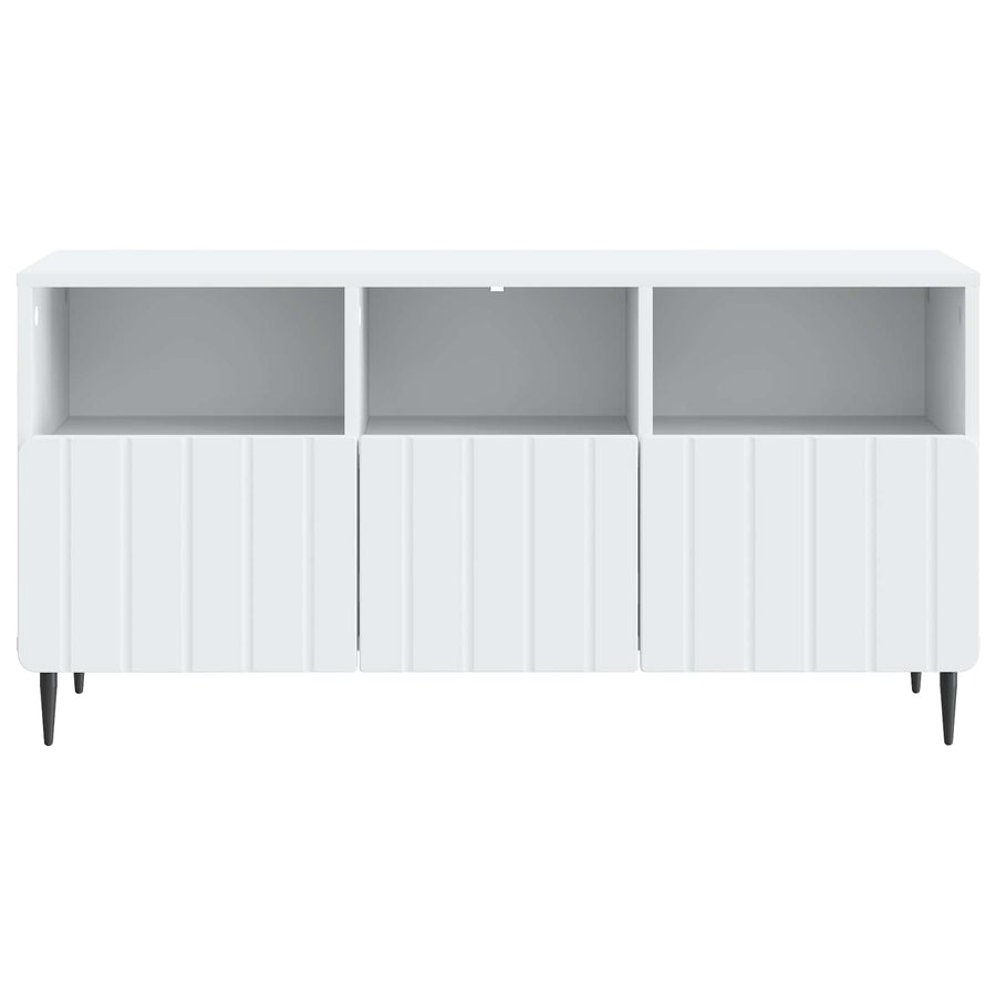 TV-kast met lade Wit 102 x 34,5 x 50 cm Bewerkt hout