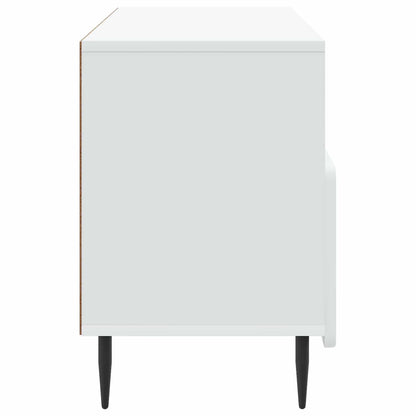 TV-kast met lade Wit 102 x 34,5 x 50 cm Bewerkt hout