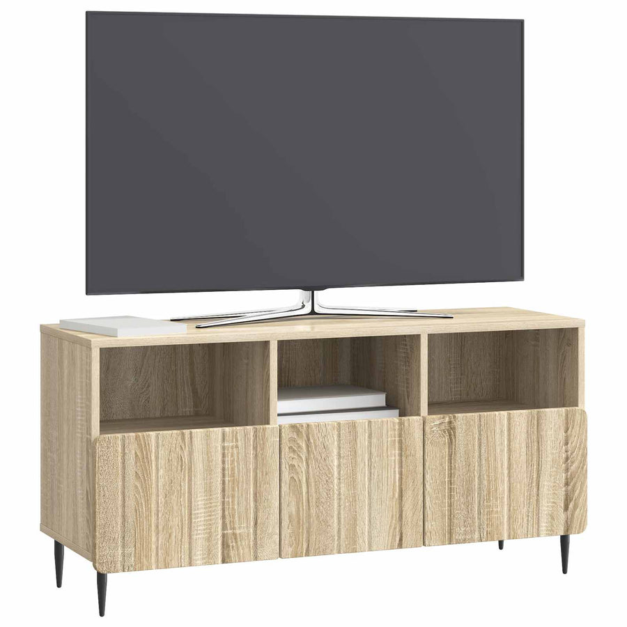 TV-kast met lade Sonoma Eiken 102 x 34,5 x 50 cm Bewerkt hout