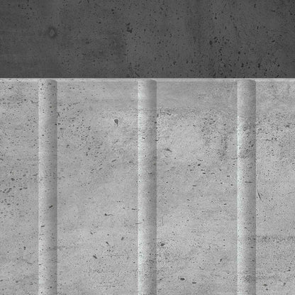TV-kast met lade Betongrijs 102 x 34,5 x 50 cm Bewerkt hout