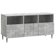 TV-kast 102x34,5x50 cm betongrijs bewerkt hout