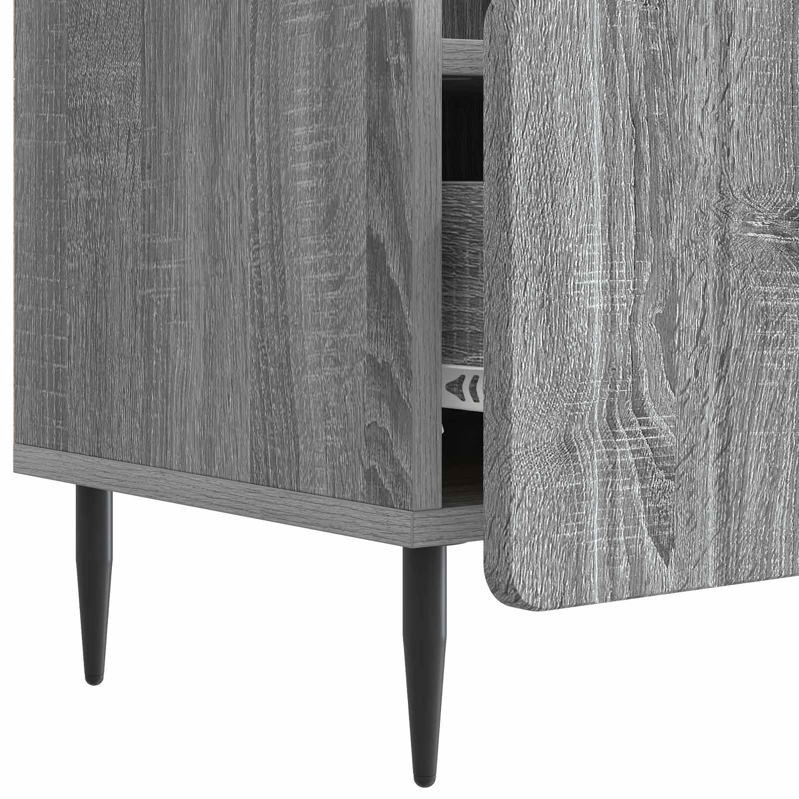 TV-kast met lade Grijs sonoma 102 x 34,5 x 50 cm Bewerkt hout