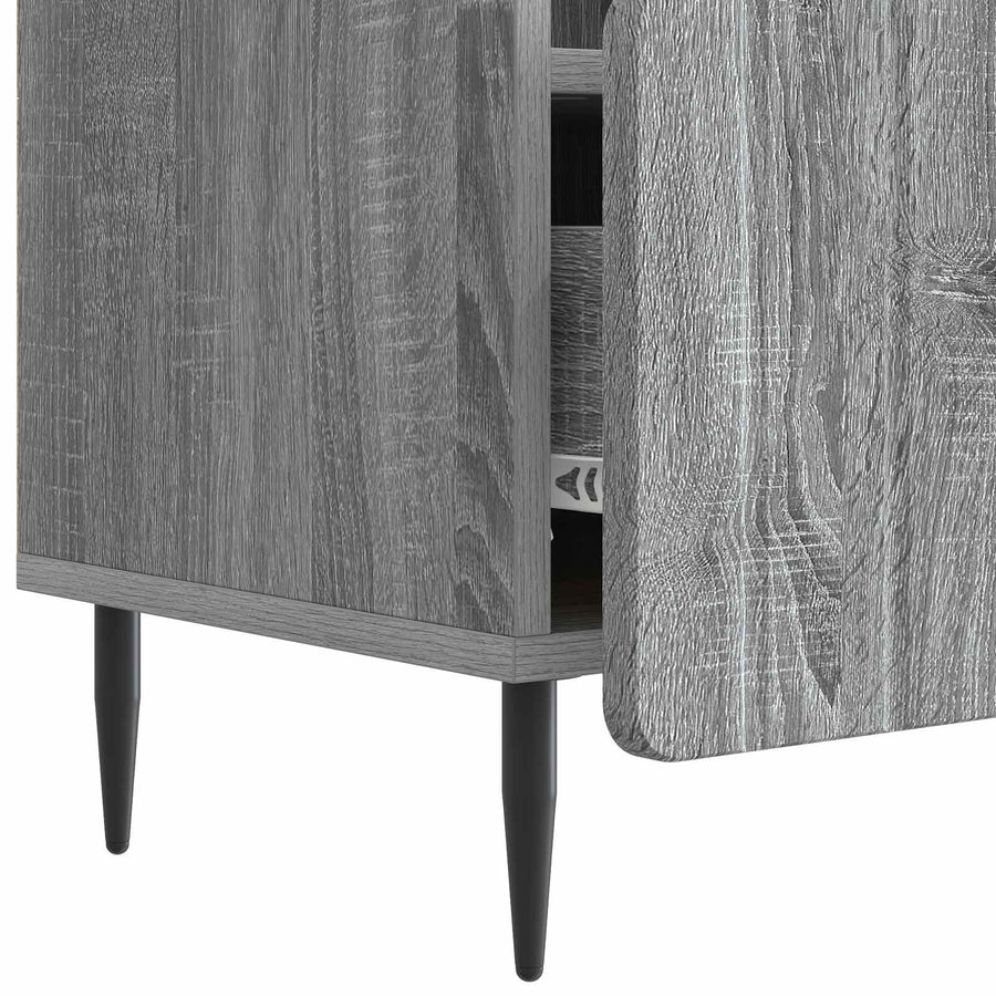 TV-kast met lade Grijs sonoma 102 x 34,5 x 50 cm Bewerkt hout