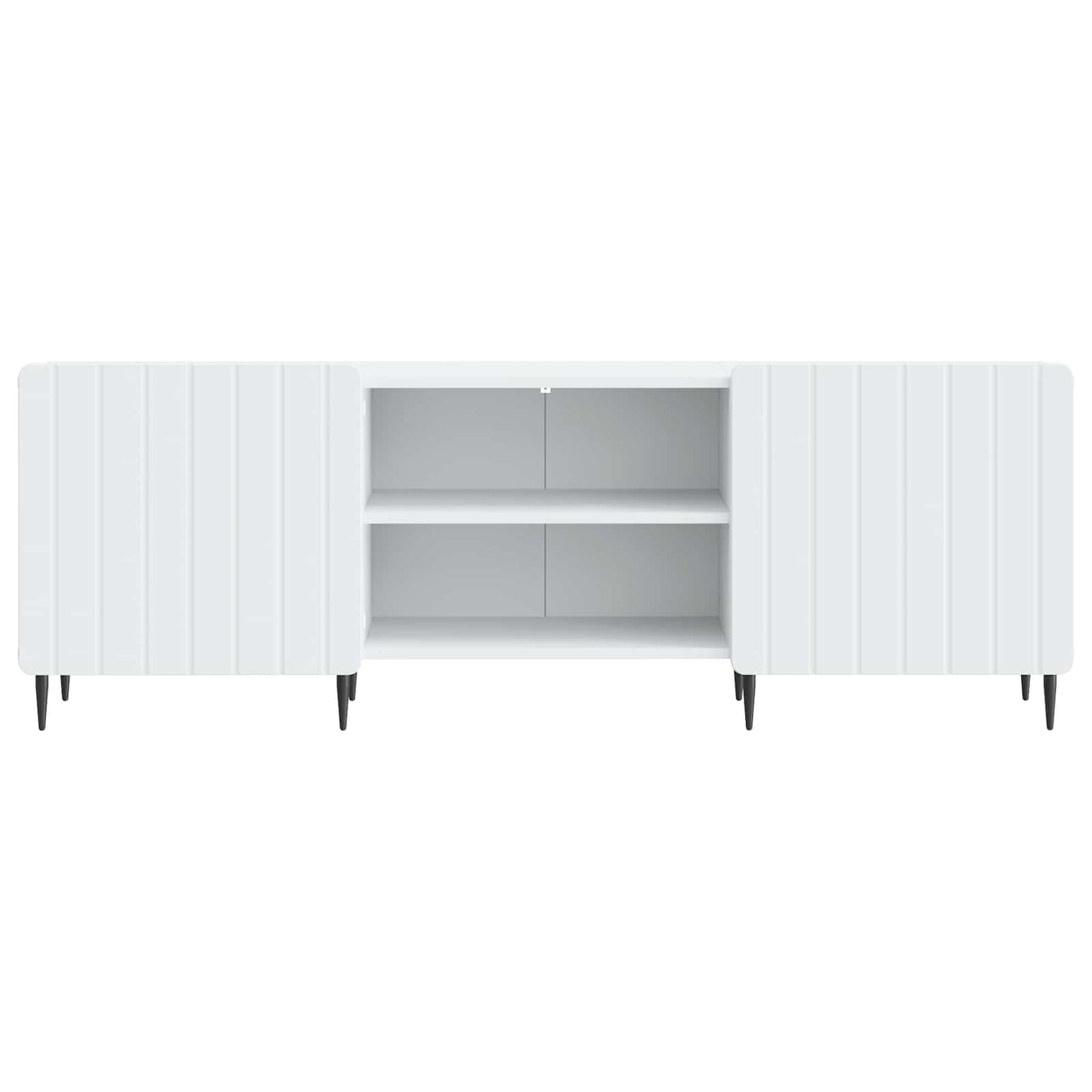 TV-kast Wit 150 x 31 x 52 cm Bewerkt hout