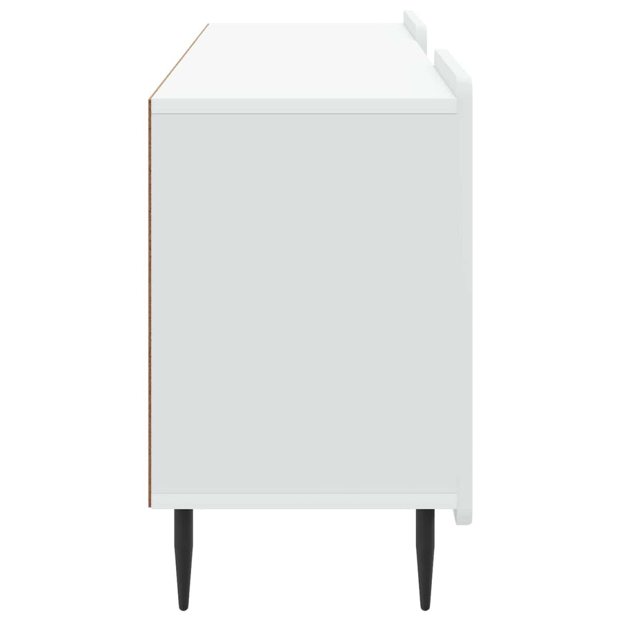 TV-kast Wit 150 x 31 x 52 cm Bewerkt hout