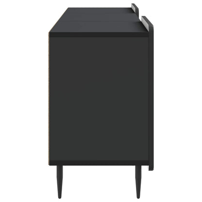 TV-kast Zwart 150 x 31 x 52 cm Bewerkt hout