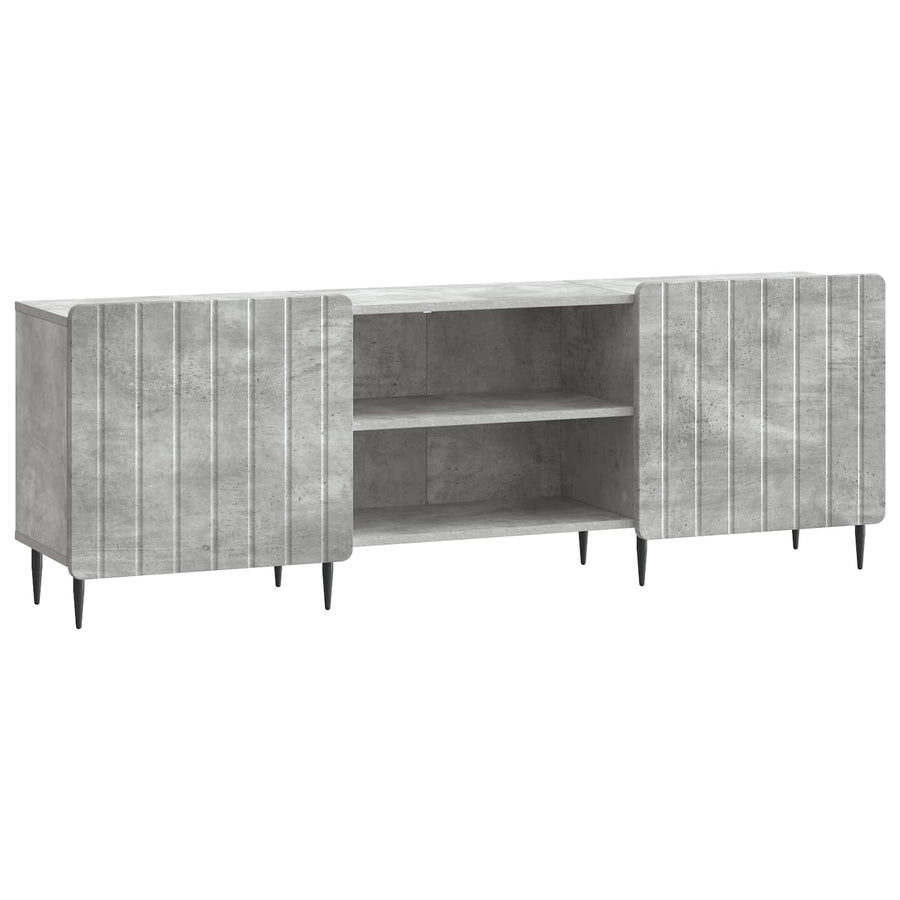 TV-kast Betongrijs 150 x 31 x 52 cm Bewerkt hout