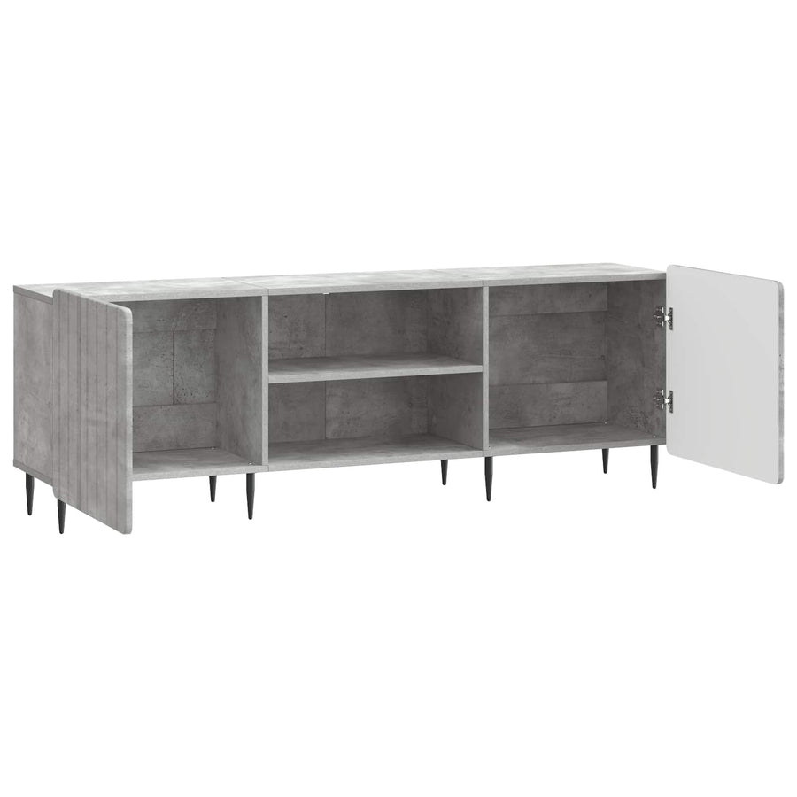 TV-kast Betongrijs 150 x 31 x 52 cm Bewerkt hout
