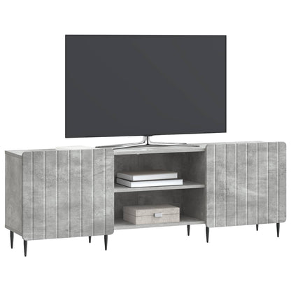 TV-kast Betongrijs 150 x 31 x 52 cm Bewerkt hout