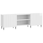 TV Cabinet High Gloss White 150 x 31 x 52 cm Engineered wood