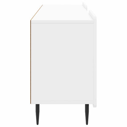 TV-kast Hoogglans Wit 150 x 31 x 52 cm Bewerkt hout