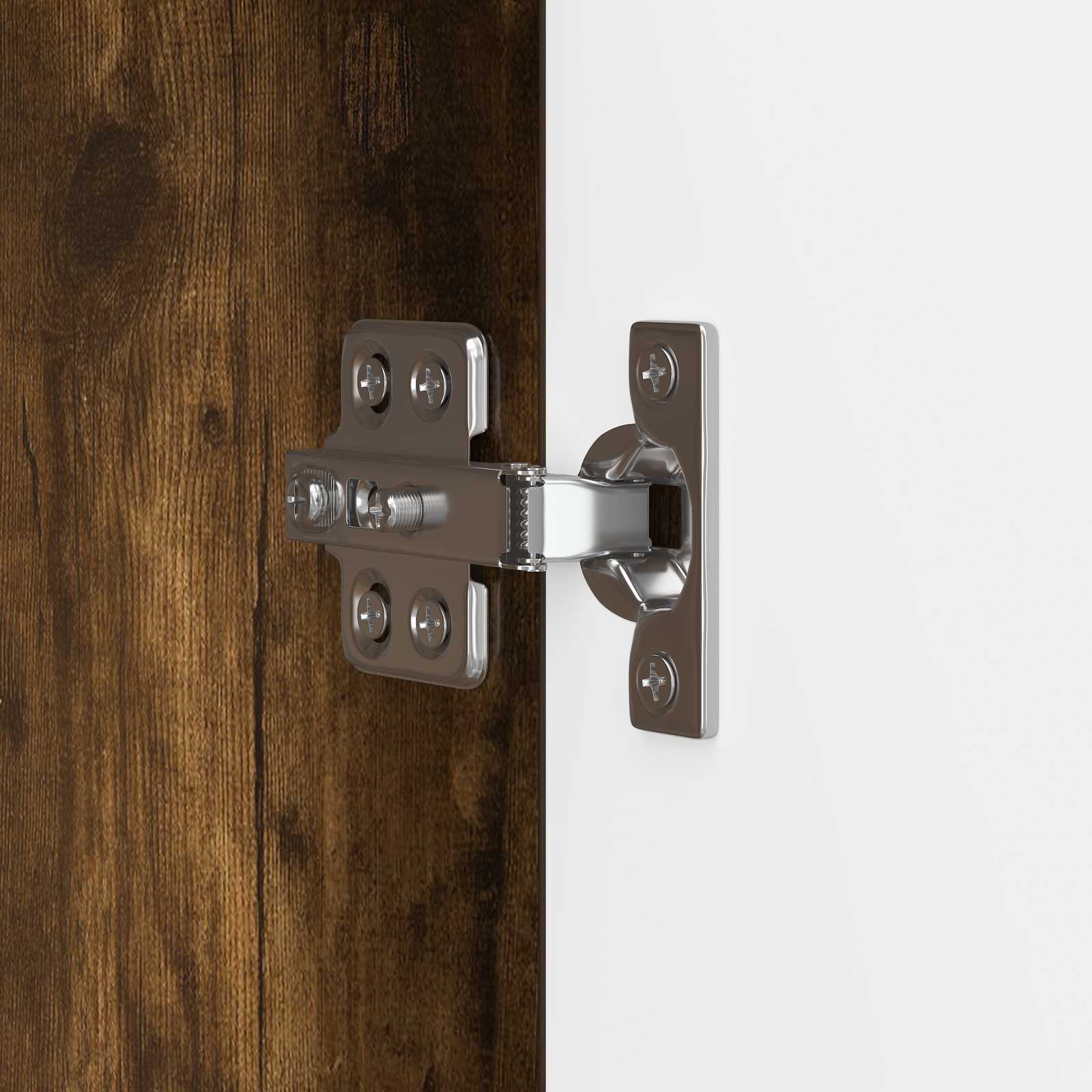 TV-kast Gerookt eiken 150 x 31 x 52 cm Bewerkt hout