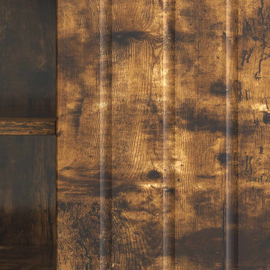 TV-kast Gerookt eiken 150 x 31 x 52 cm Bewerkt hout