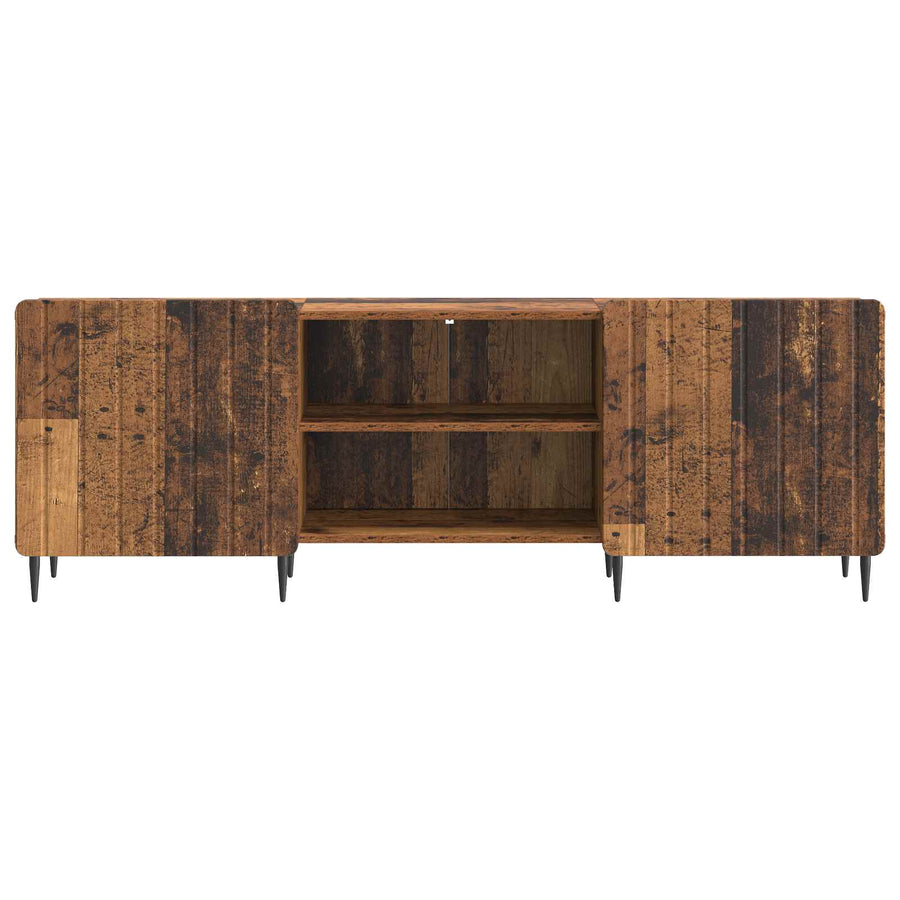 TV-kast Oud hout 150 x 31 x 52 cm Bewerkt hout