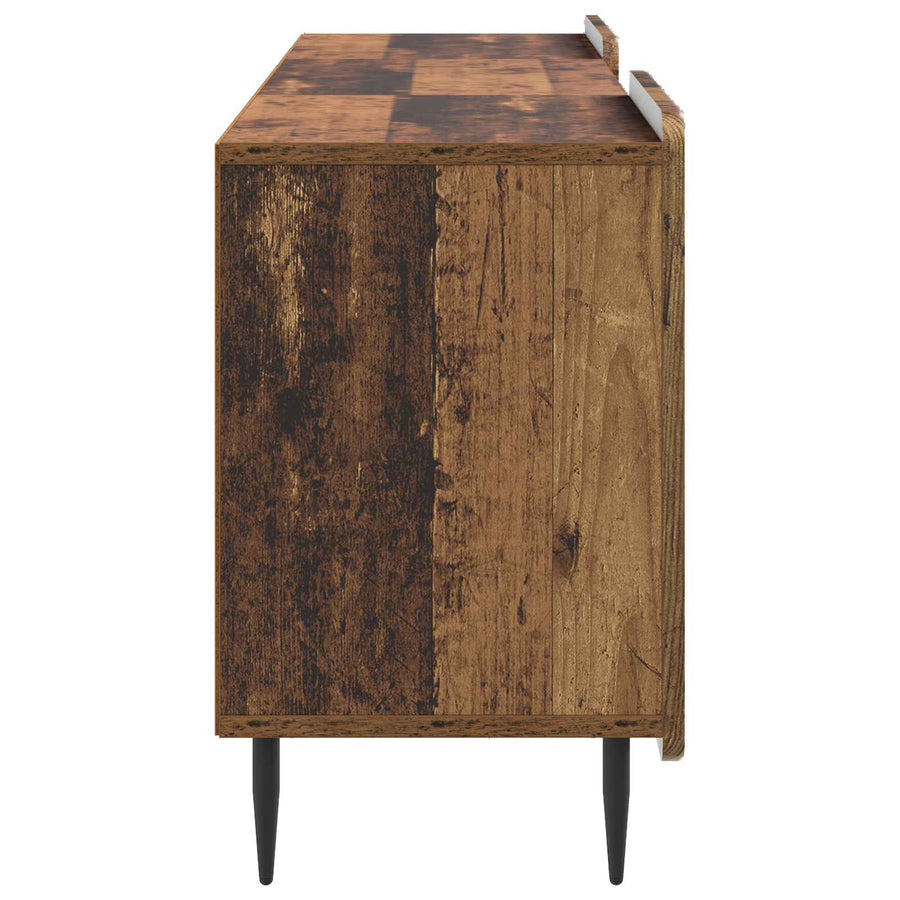 TV-kast Oud hout 150 x 31 x 52 cm Bewerkt hout