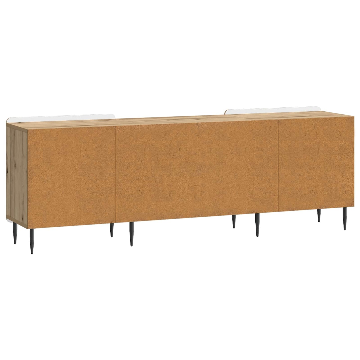 TV-kast Artisanaal eiken 150 x 31 x 52 cm Bewerkt hout
