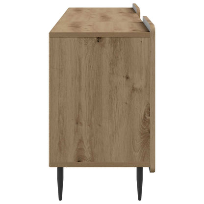TV-kast Artisanaal eiken 150 x 31 x 52 cm Bewerkt hout