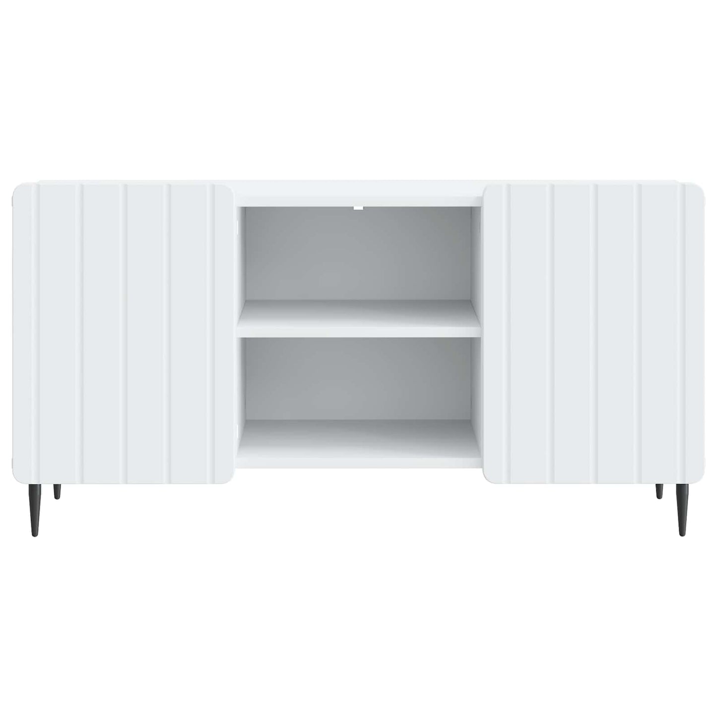 TV-kast Wit 102 x 34,5 x 52 cm Bewerkt hout