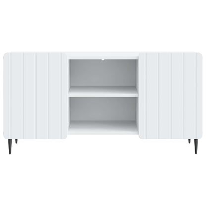 TV-kast Wit 102 x 34,5 x 52 cm Bewerkt hout