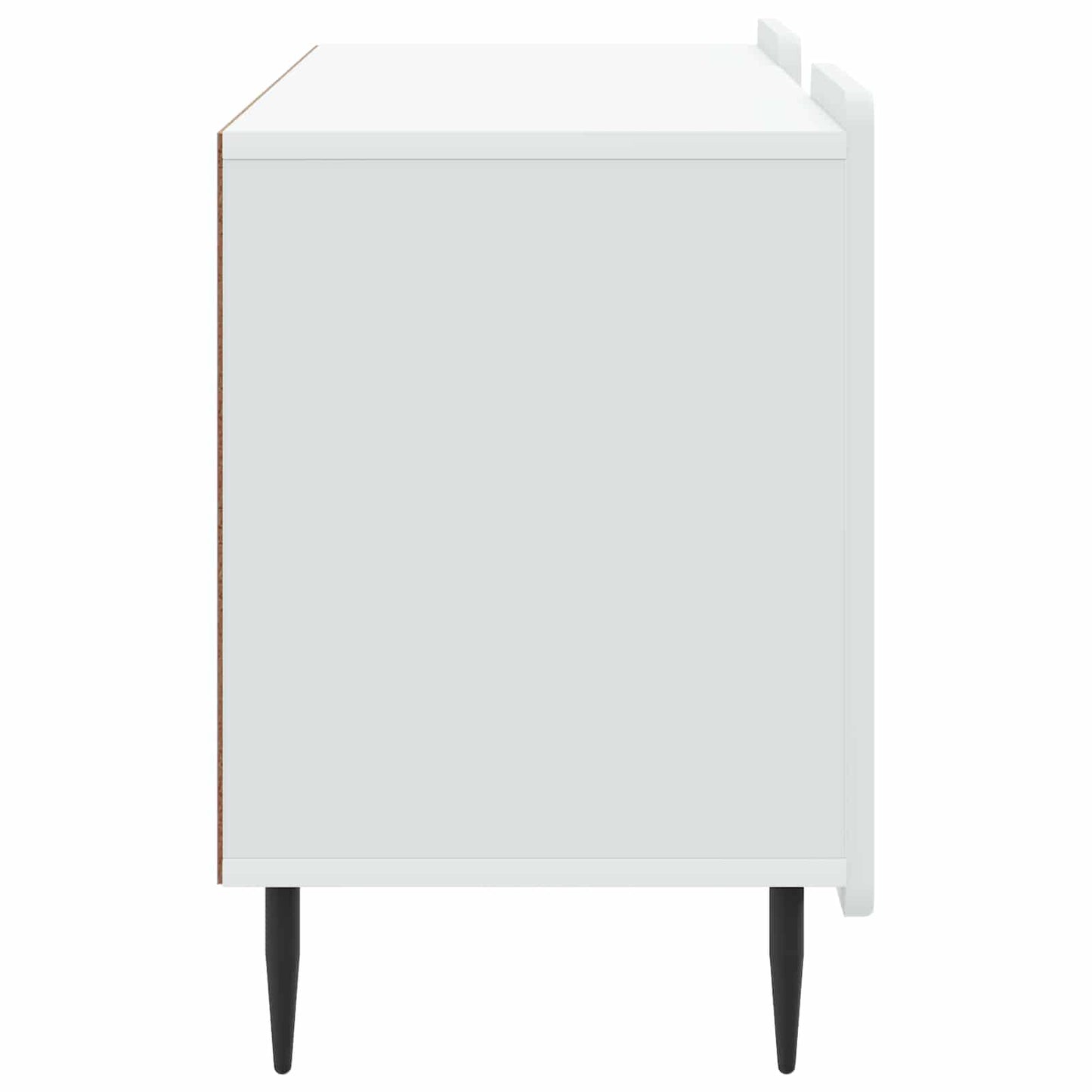TV-kast Wit 102 x 34,5 x 52 cm Bewerkt hout