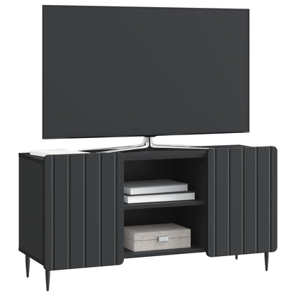 TV-kast Zwart 102 x 34,5 x 52 cm Bewerkt hout