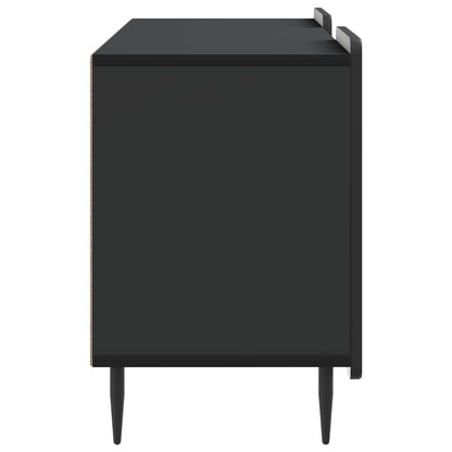 TV-kast Zwart 102 x 34,5 x 52 cm Bewerkt hout