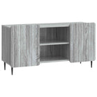 Tv-kast 102x34,5x52 cm bewerkt hout grijs sonoma