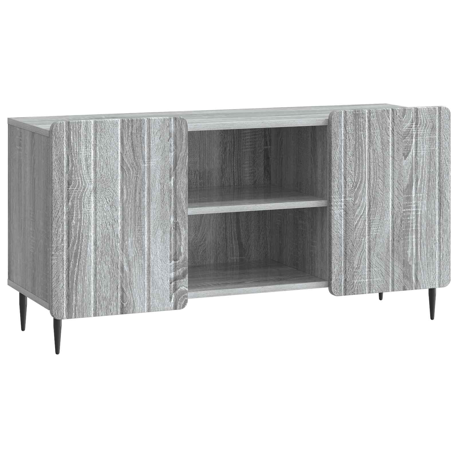 TV-kast Grijs sonoma 102 x 34,5 x 52 cm Bewerkt hout