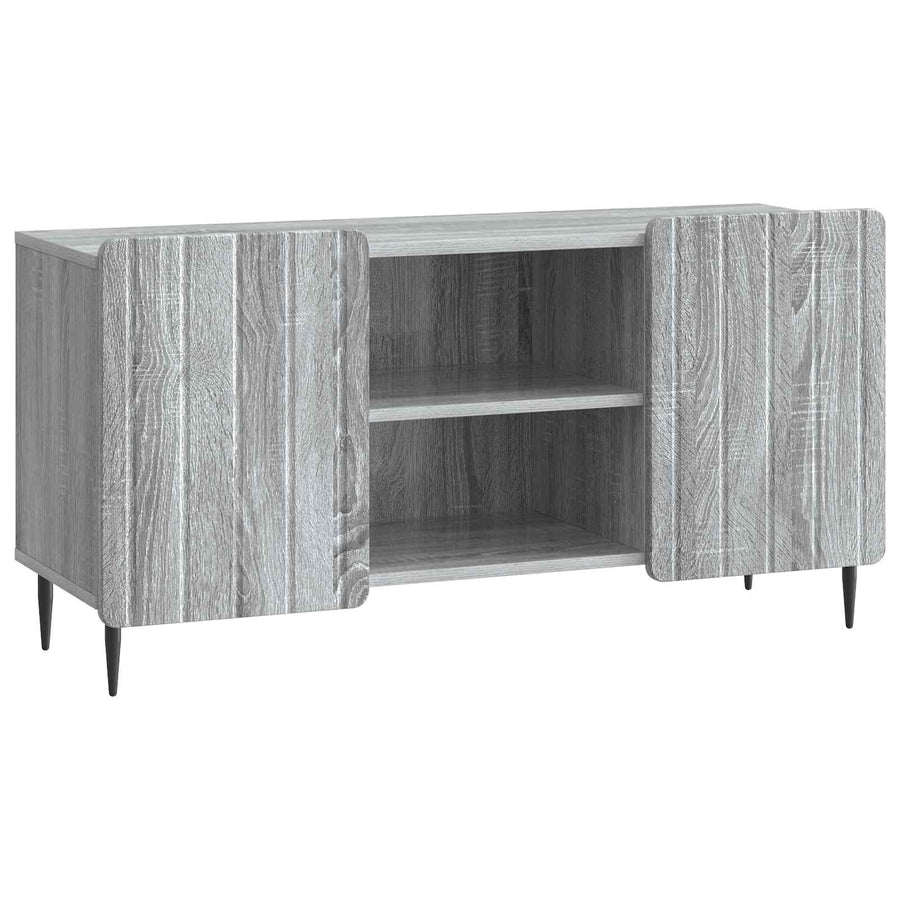 TV-kast Grijs sonoma 102 x 34,5 x 52 cm Bewerkt hout