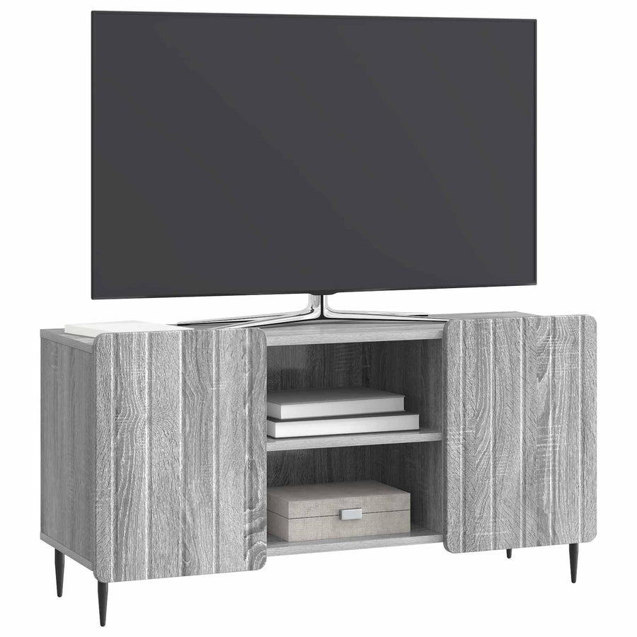 TV-kast Grijs sonoma 102 x 34,5 x 52 cm Bewerkt hout